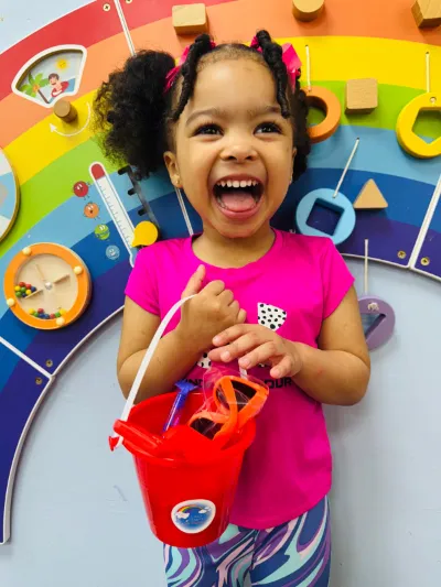 Child at Little Heaven Daycare